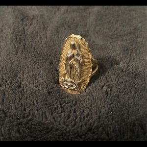 Virgin Mary Gold 14k ring